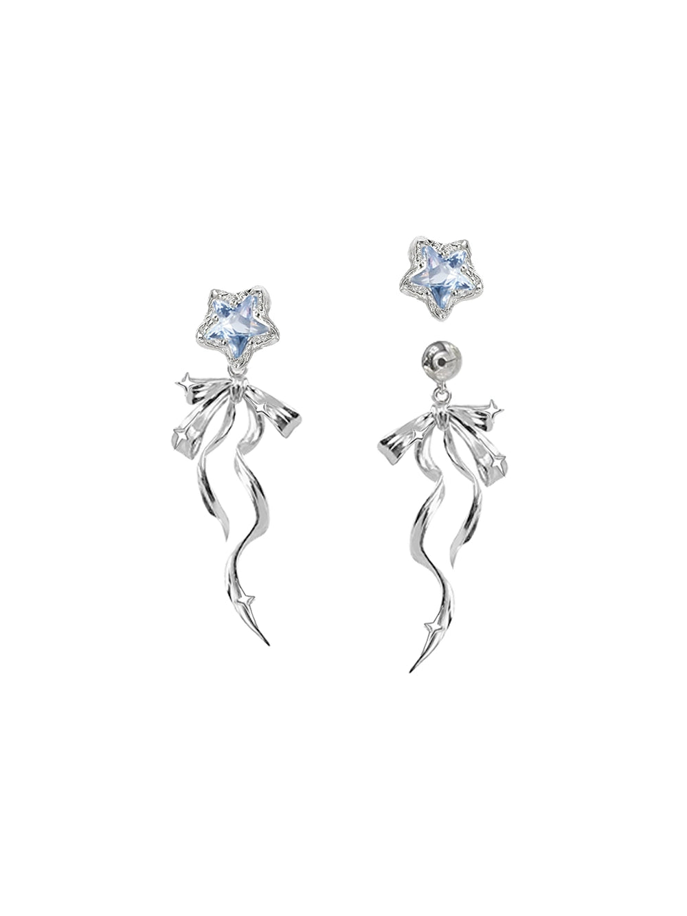Galaxy Star Butterfly Earrings