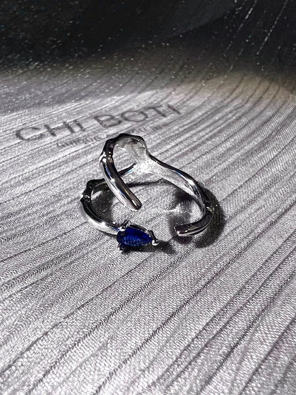 "Ravenclaw Eagle" Zircon Ring