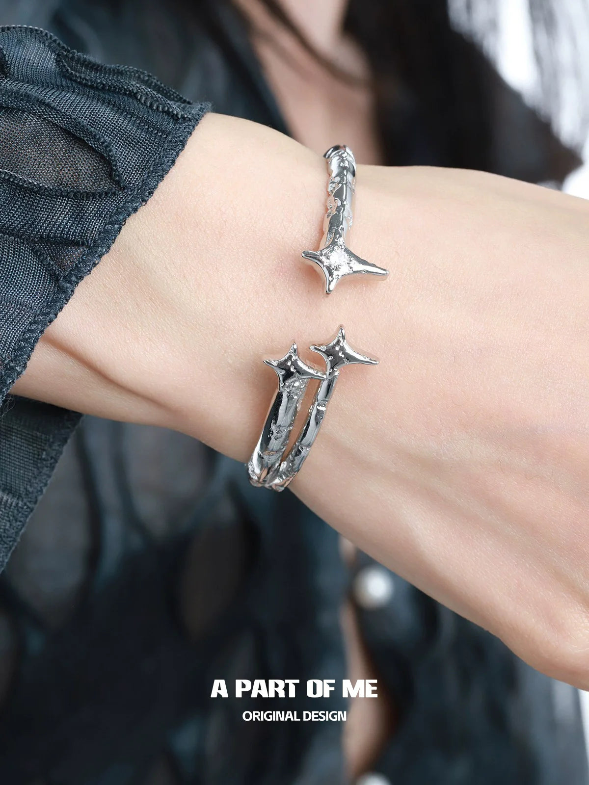Cosmic Star Texture Bracelet