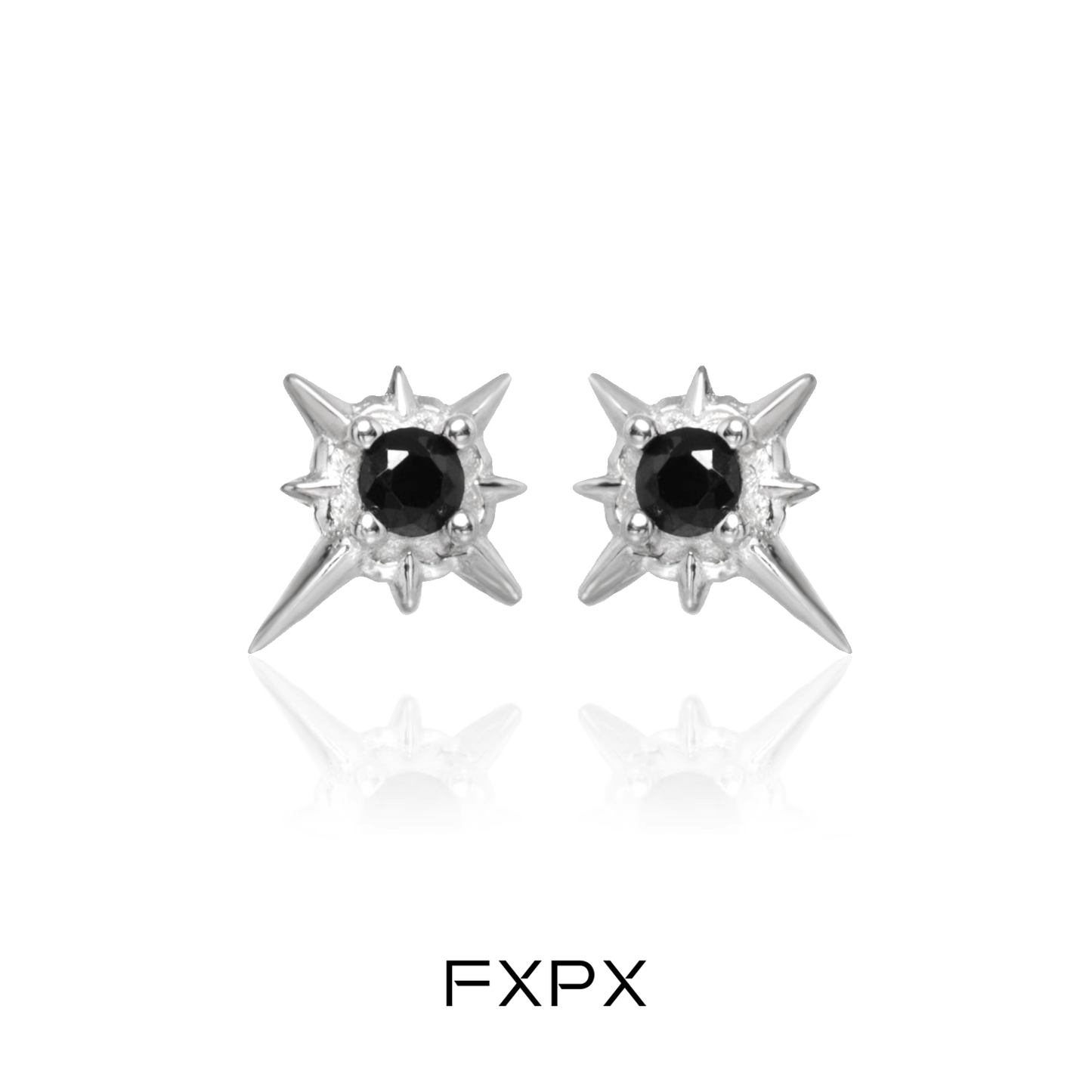 Cosmic Blast Star Stud Earrings