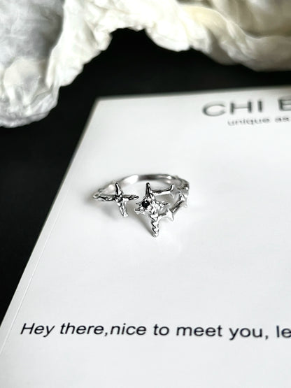 "Night Sea Starlight" Ring