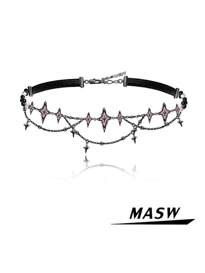 Pink Astral Punk Choker