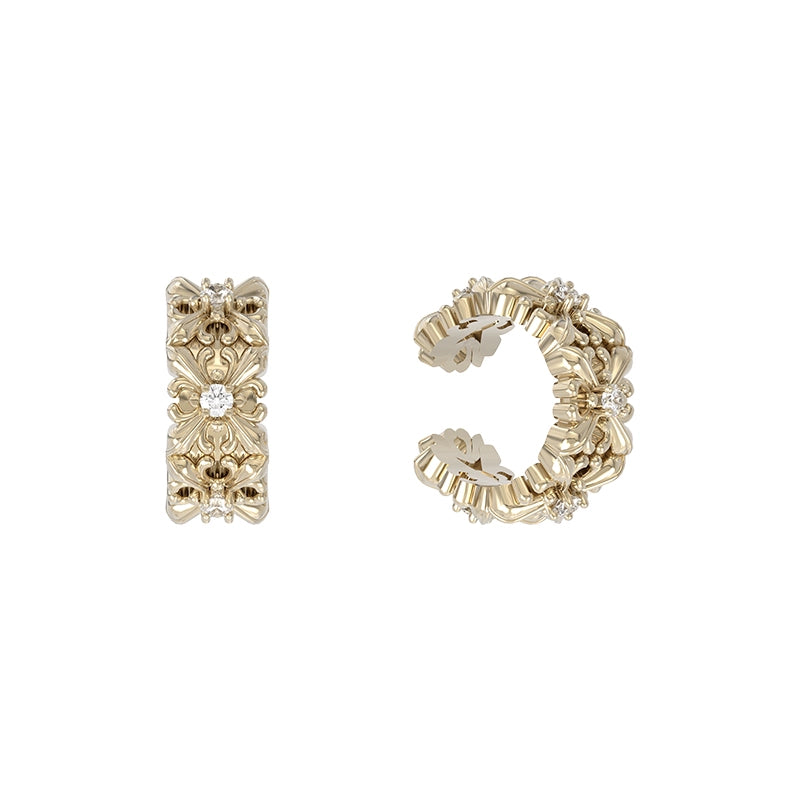 Vintage Iris Ear Cuff