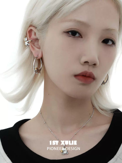 Cute Kitty Whisker Ear Clips