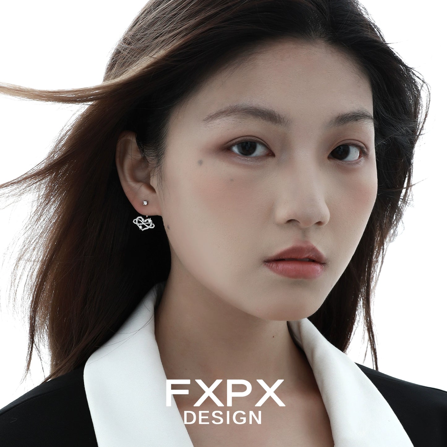 Y2K Eternal Heart Earrings