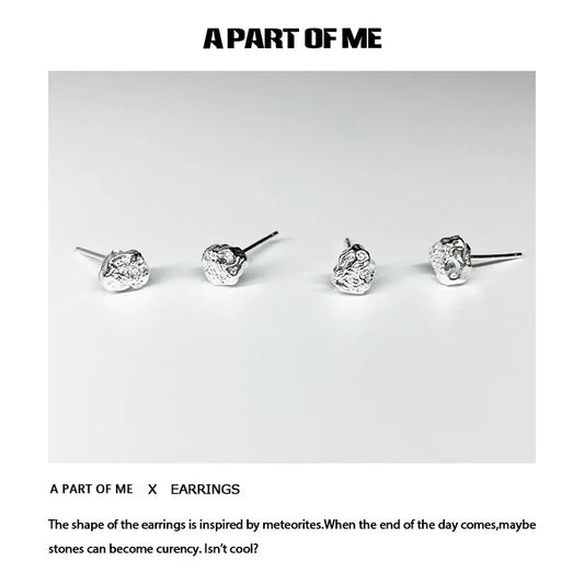 Doomsday Lava Stud Earrings