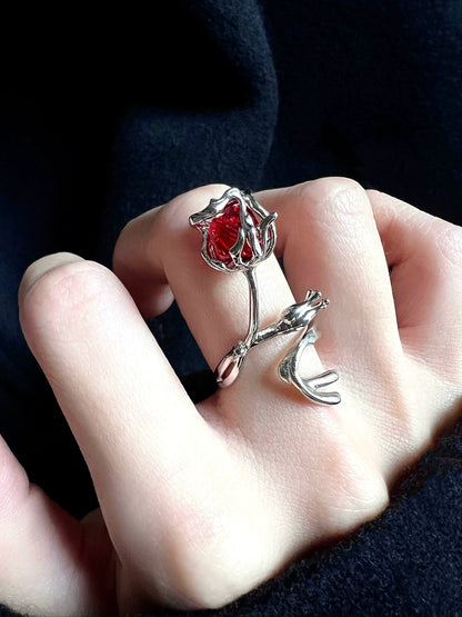 "In the Name of Rose" Wrap Ring