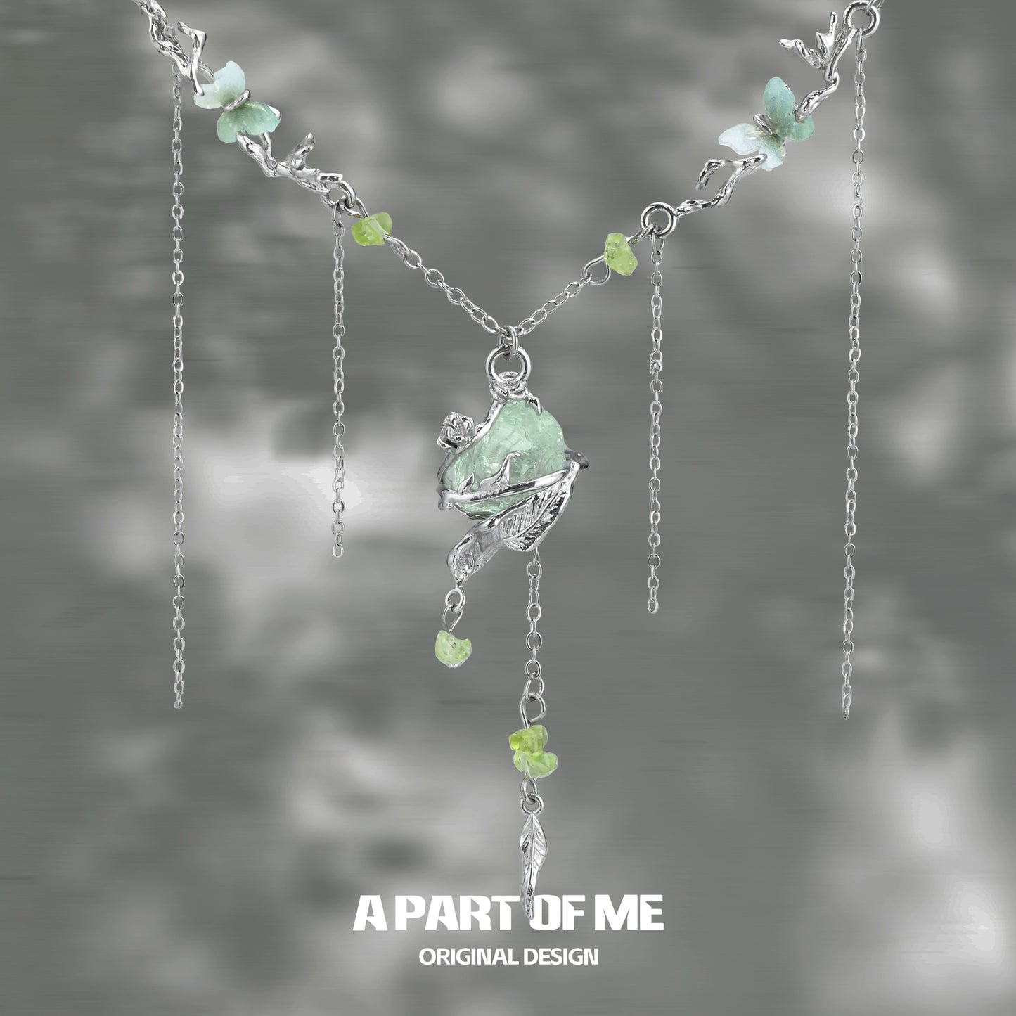 Forest Fairy Fluorite Necklace