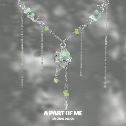 Forest Fairy Fluorite Necklace