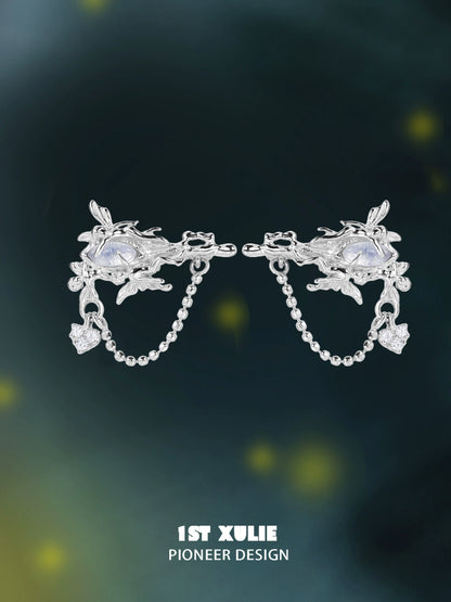 Mystical Elf Opal Earrings