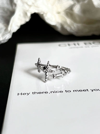 "Night Sea Starlight" Ring