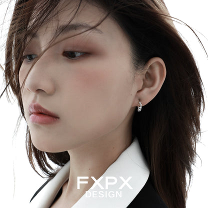 Brilliant Starry Silver Earrings