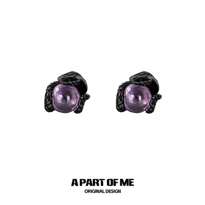 Hell Snake Stud Earrings