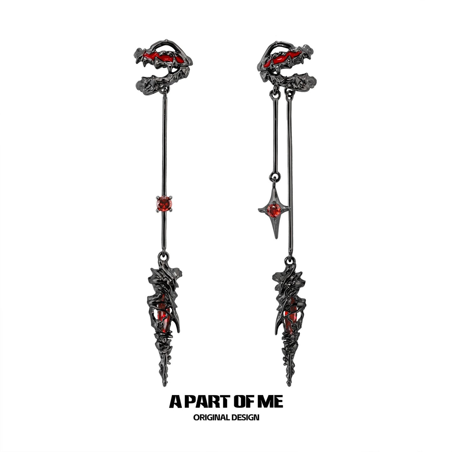Fierce Dragon Roar Ear Clips