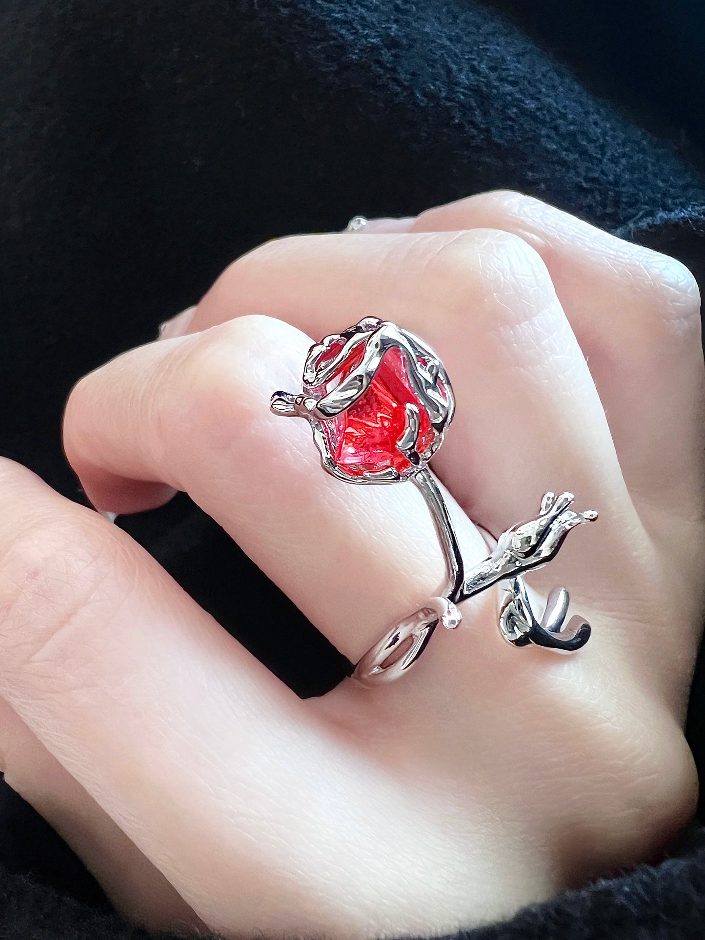 "In the Name of Rose" Wrap Ring