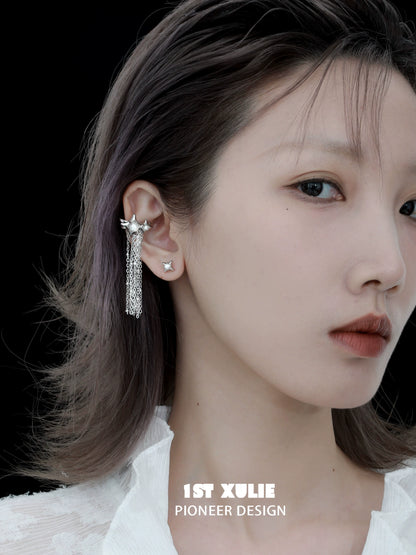 Daytime Galaxy Pearl Stud Earrings