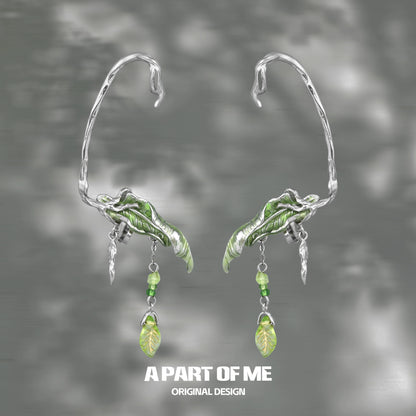 Elven Leaf Ear Cuffs