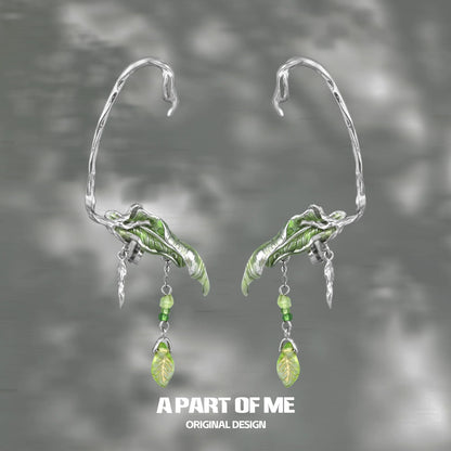 Elven Leaf Ear Cuffs