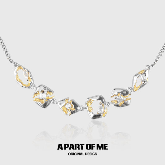 Radiant Sun Moon Necklace