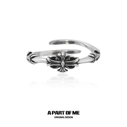 Dark Iris Retro Ring