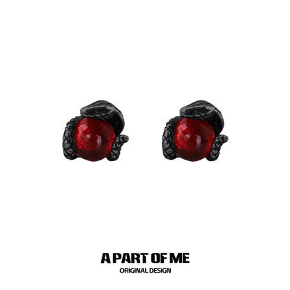 Hell Snake Stud Earrings