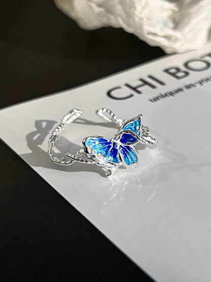 "Free Verse" Butterfly Ring