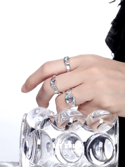 Insomnia Dream Moonstone Silver Ring