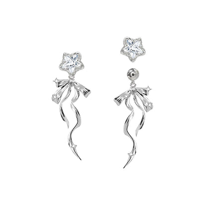 Galaxy Star Butterfly Earrings