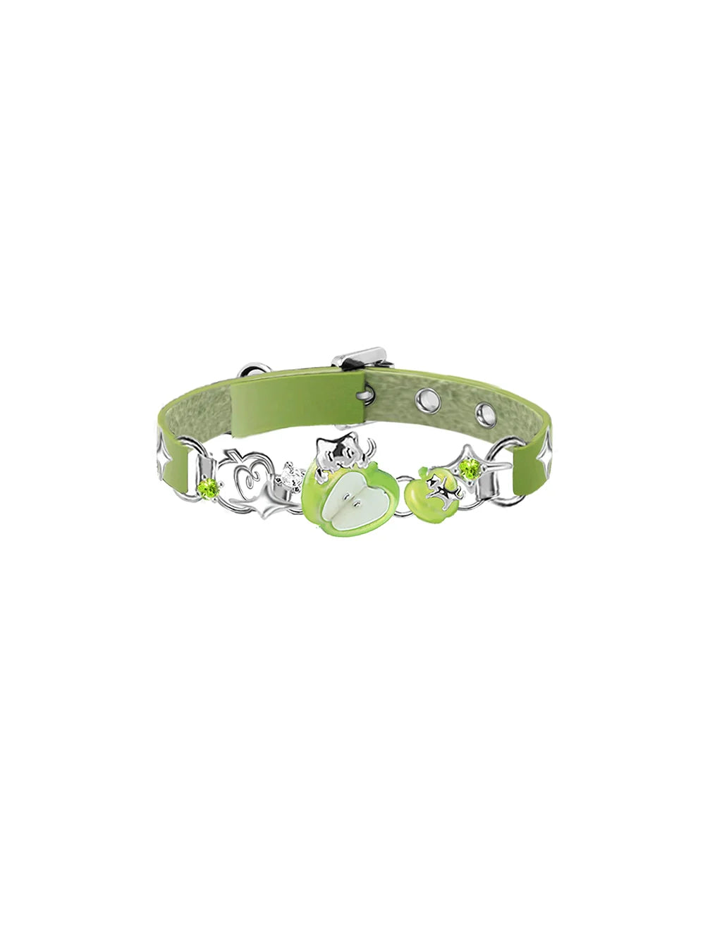 Summer Apple Cat Bracelet