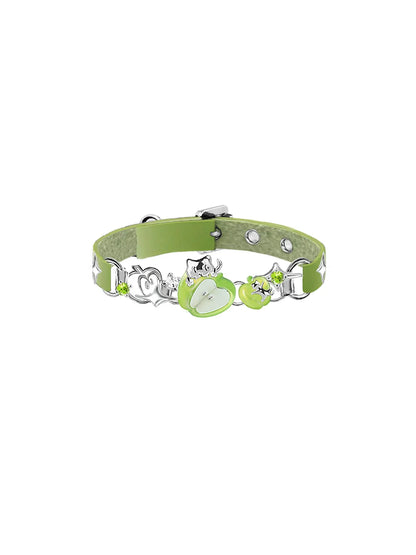 Summer Apple Cat Bracelet
