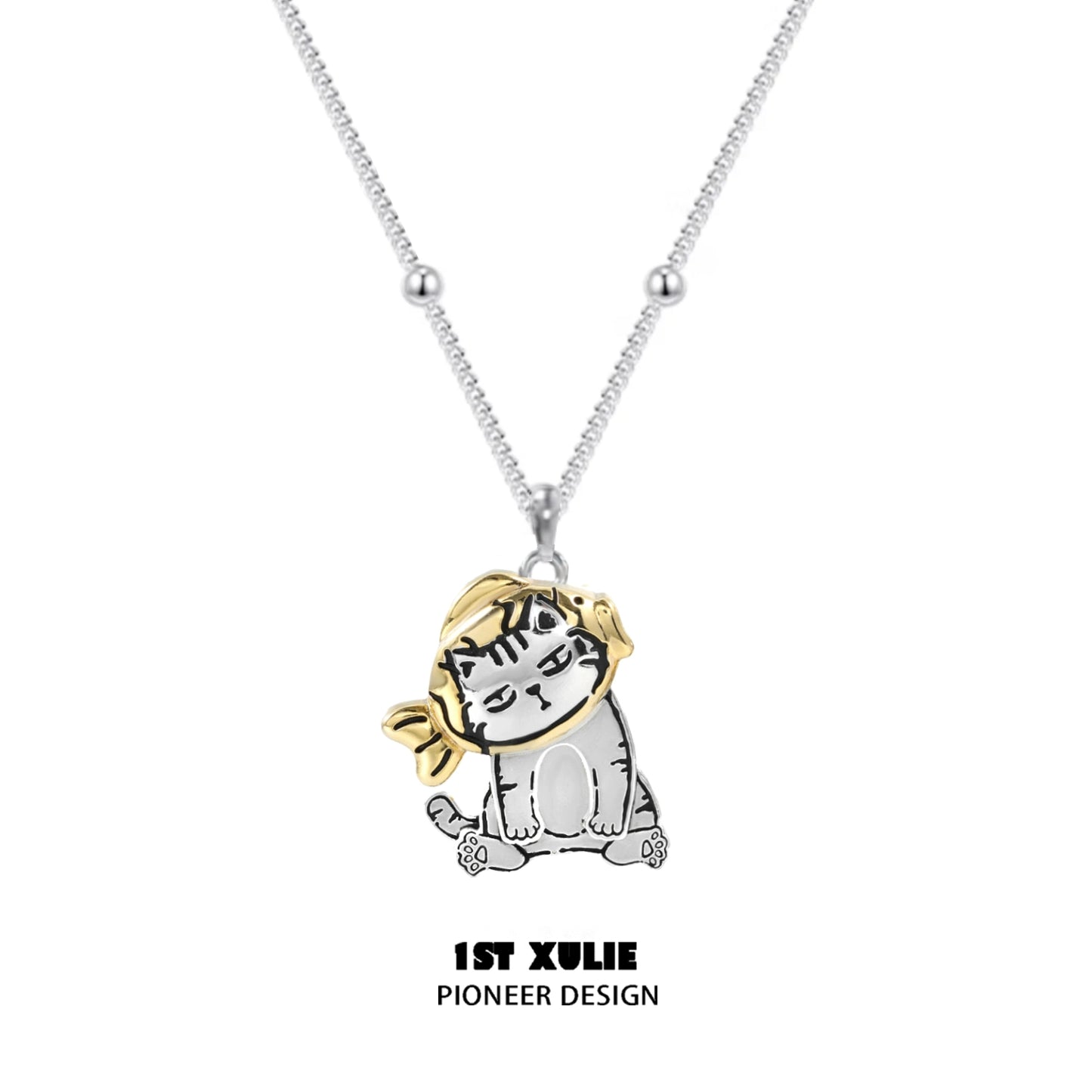 Lazy Cat Cute Necklace