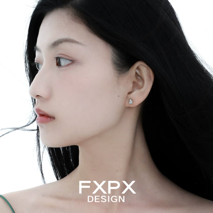 Stardust Meteorite Stud Earrings