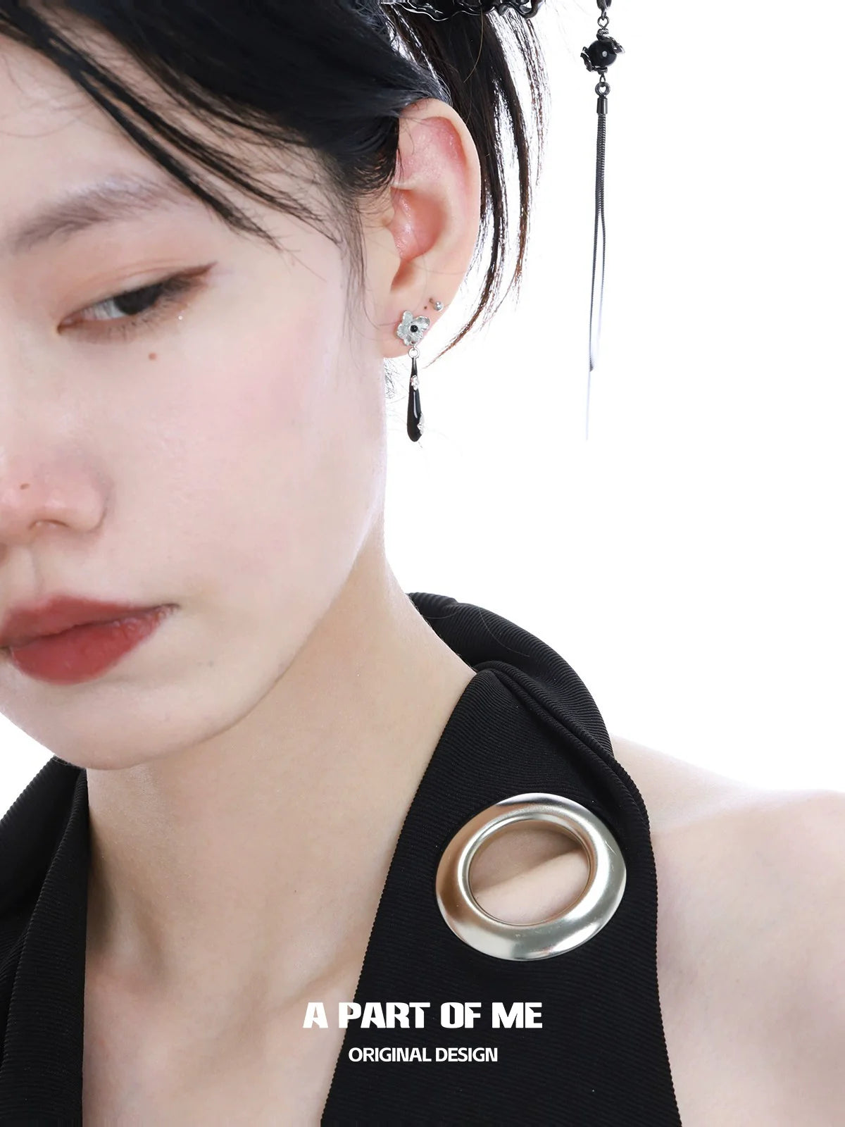 Abyss Evil Flower Earrings