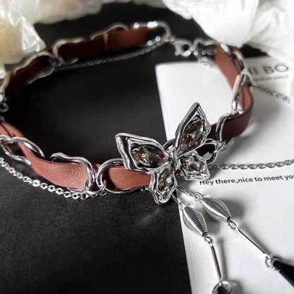 "Punk Butterfly" Gothic Choker