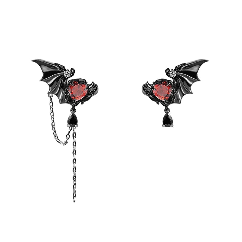 Dark Party Ear Cuffs