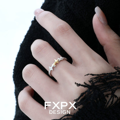 Golden Star Trail Ring