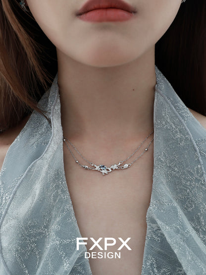 Blue Crystal Dream Necklace