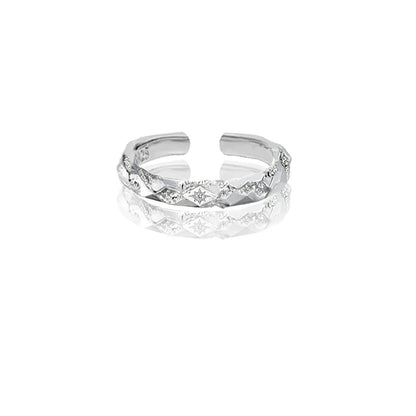 RMinimalist Cool Couple Ring
