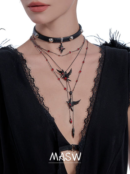 Guardian Crow Necklace