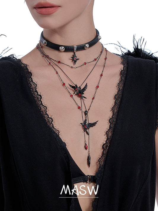 Guardian Crow Necklace