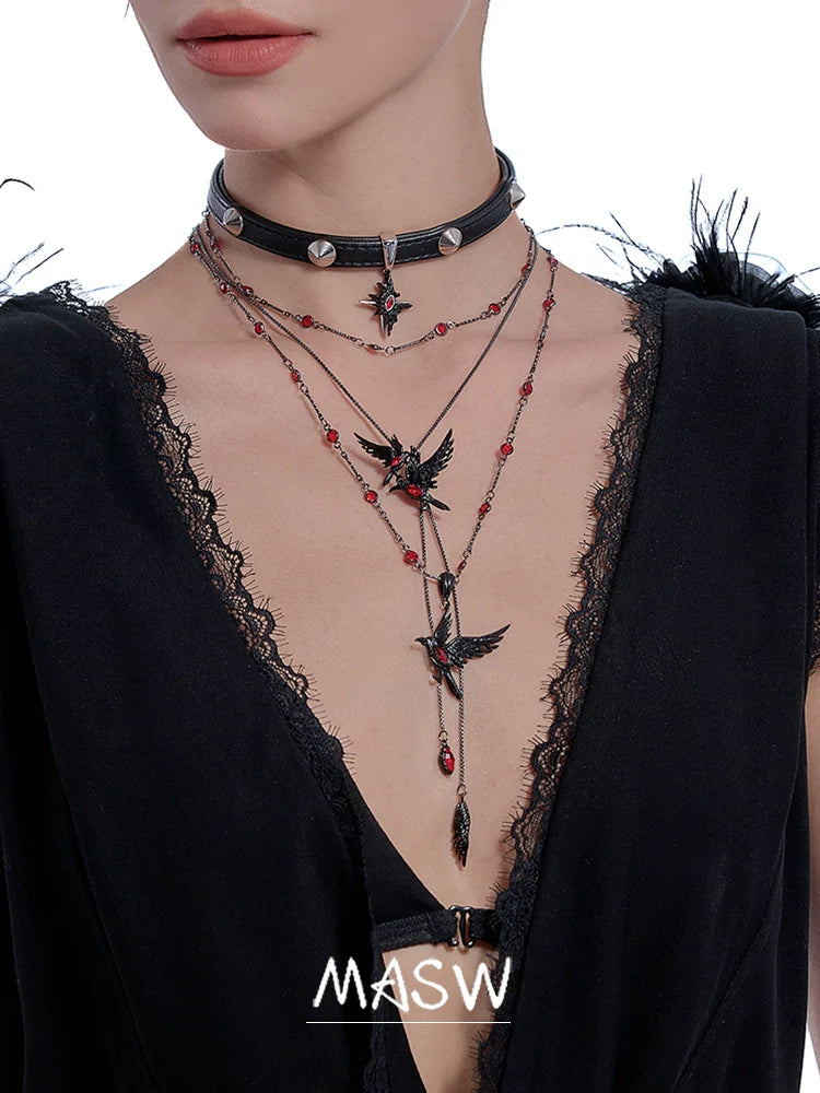 Guardian Crow Necklace