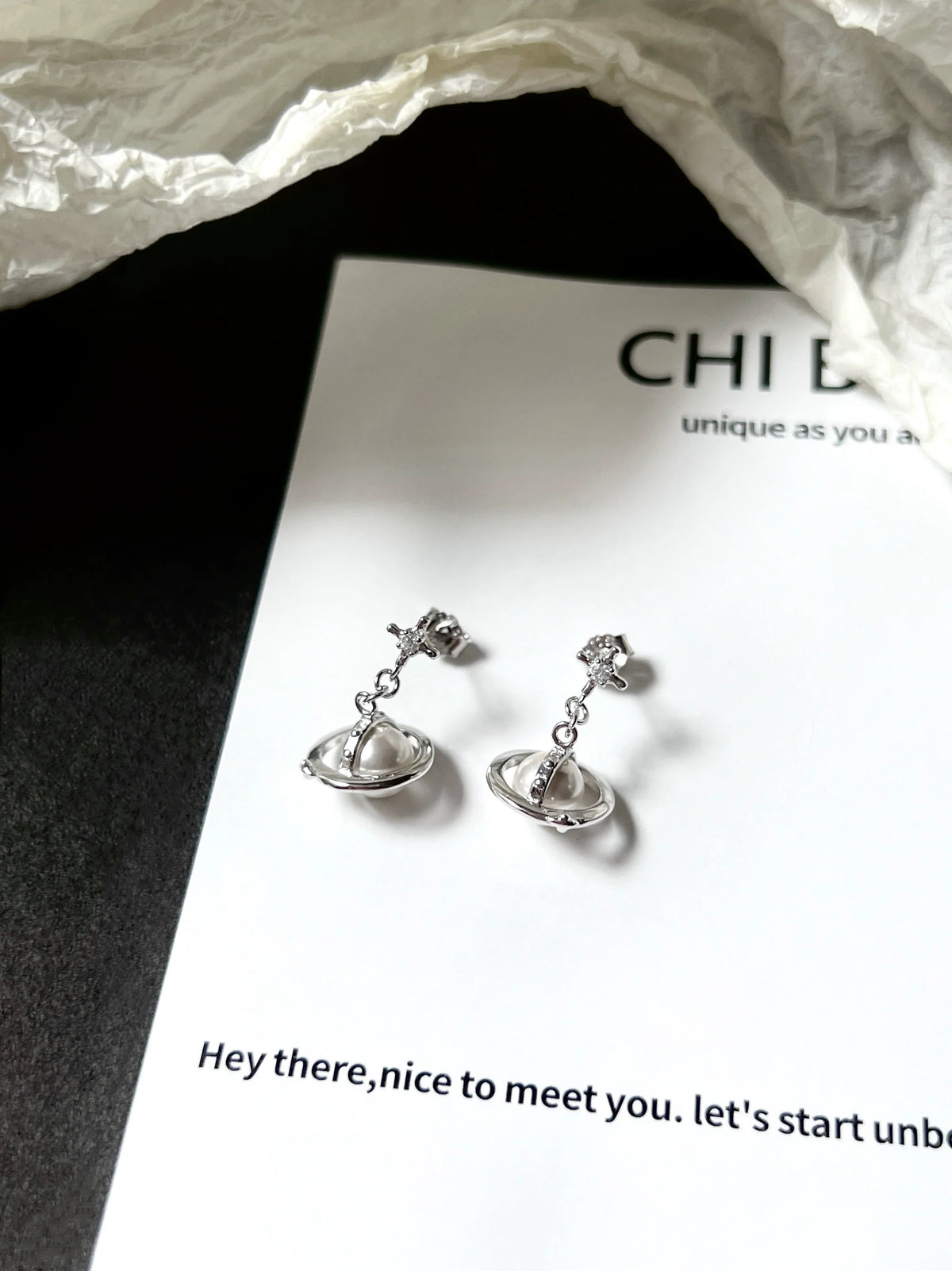 "Cosmos Island · Asteroid" Earrings