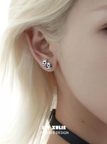 Whimsical Puppy Cute Earrings