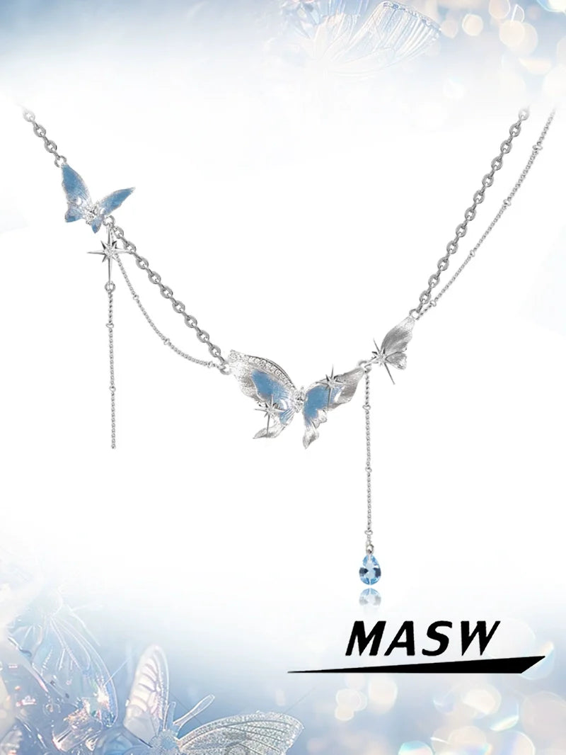 Fairy Butterfly Collarbone Chain