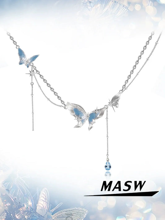 Fairy Butterfly Collarbone Chain