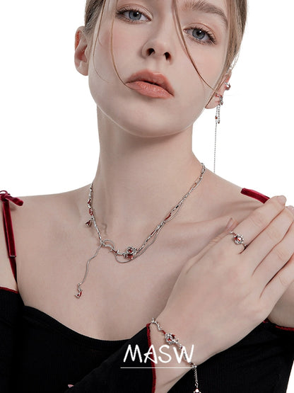 Thorns Rose Collarbone Chain