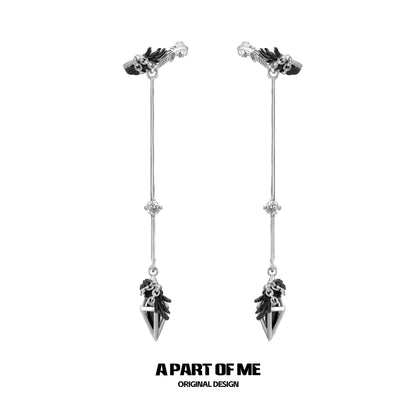 Feather Cage Ear Cuffs
