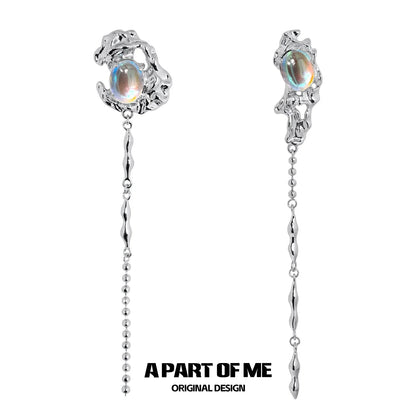 Tassel Gleam Moonstone Ea Cuffs