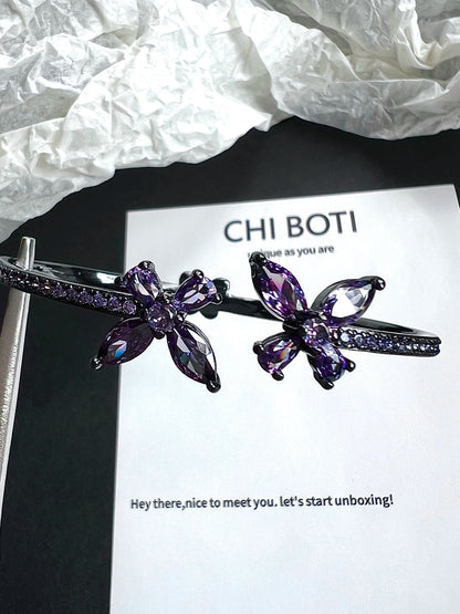 "Shadow Purple Butterfly" Dream Bracelet
