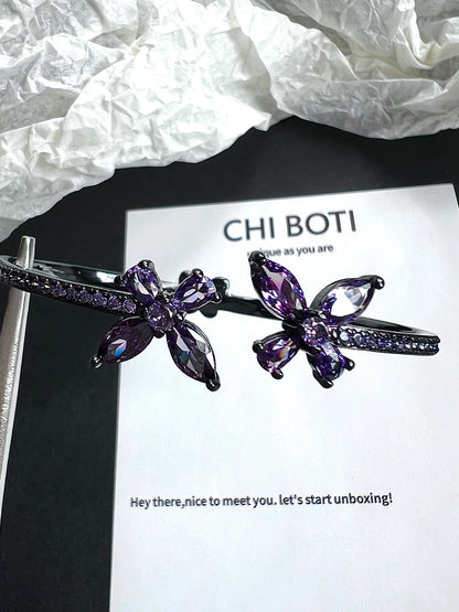 "Shadow Purple Butterfly" Dream Bracelet